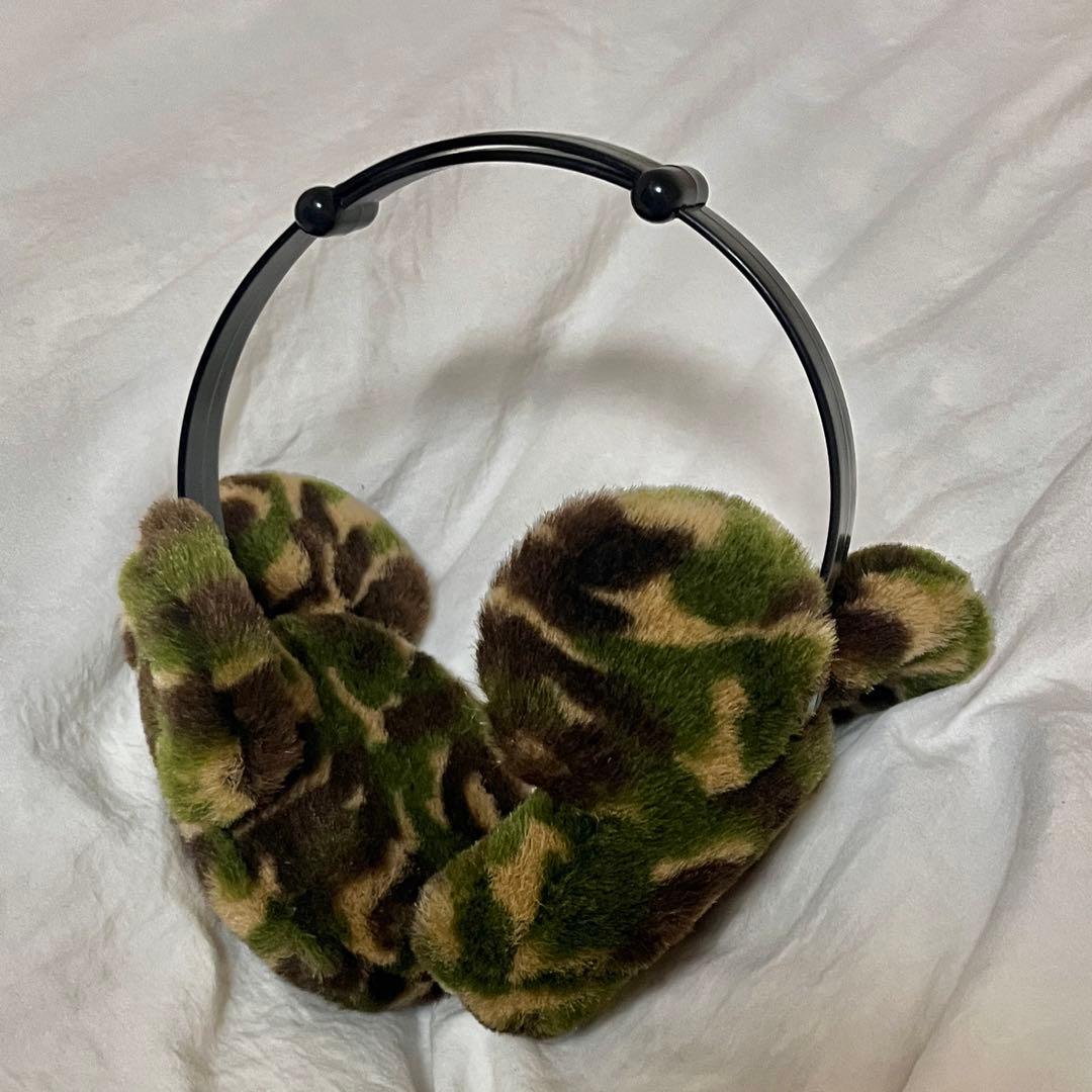 ディズニー 迷彩 イヤーマフ ミッキー - メルカリ