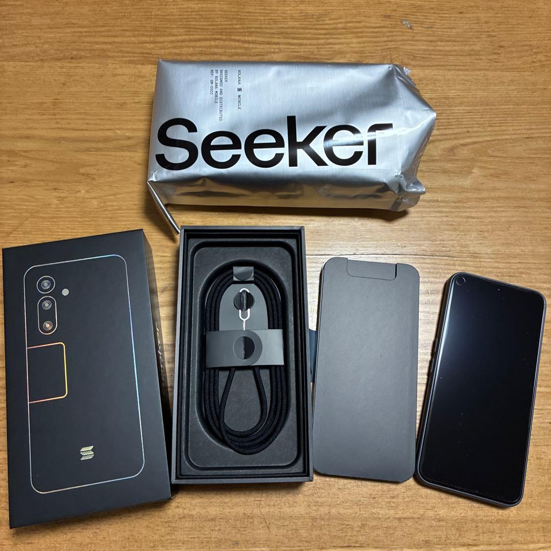 Seeker SOLANA ソラナモバイル スマートフォン本体 - メルカリ