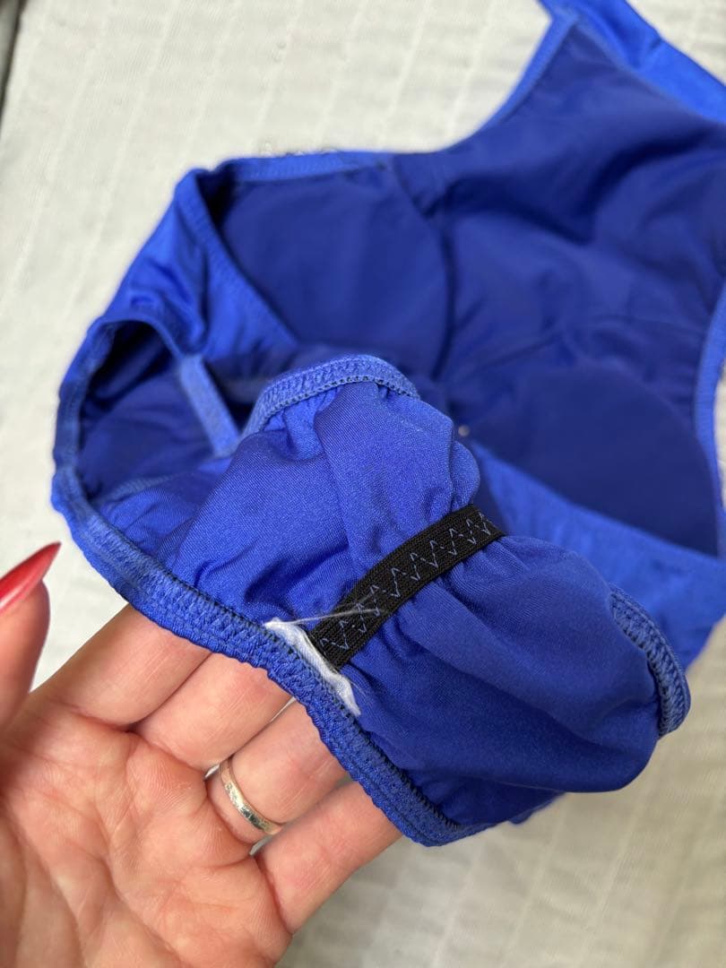 Miuchi 　S S Aモノキニ　ブルー