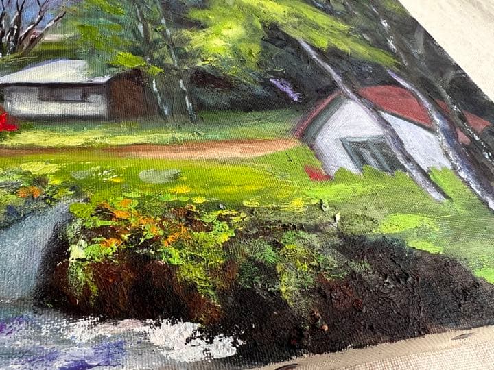 ◆油絵　キャンバス画　F10  MITANI 真作 ◆A-3391