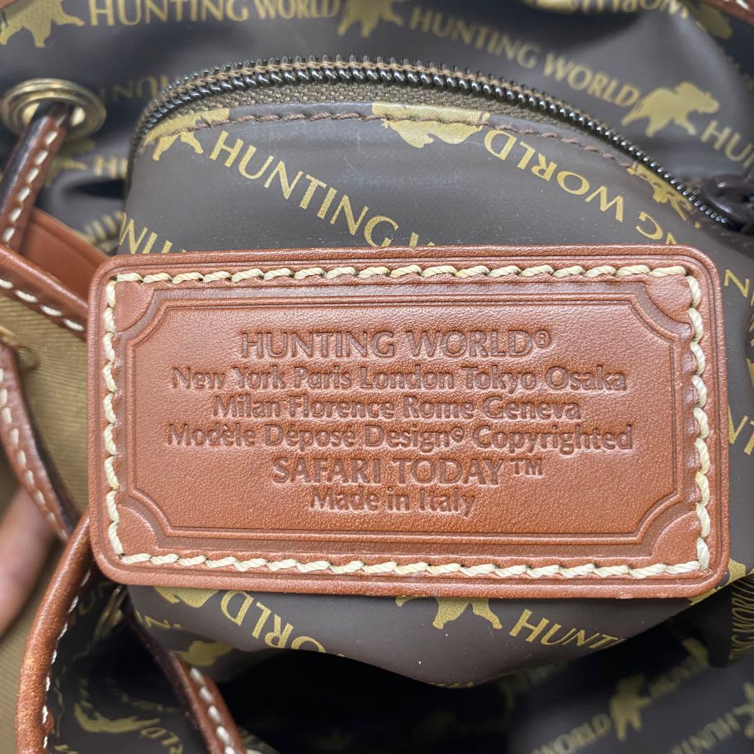 極美品・西口修平着用✨ハンティングワールド ボンサック ショルダー