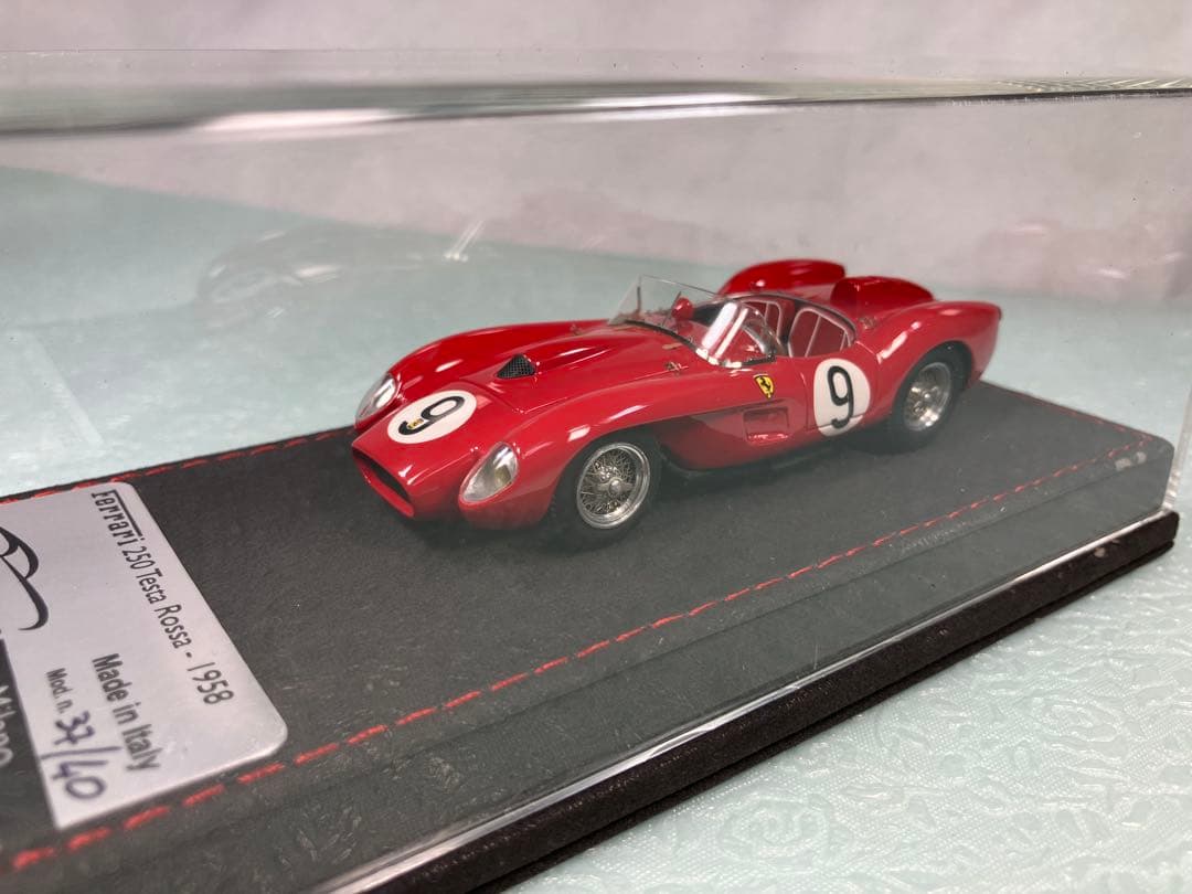 TECNO MODEL Ferrari 250テスタロッサ1958年　No.9 TEC18260C_1.jpg