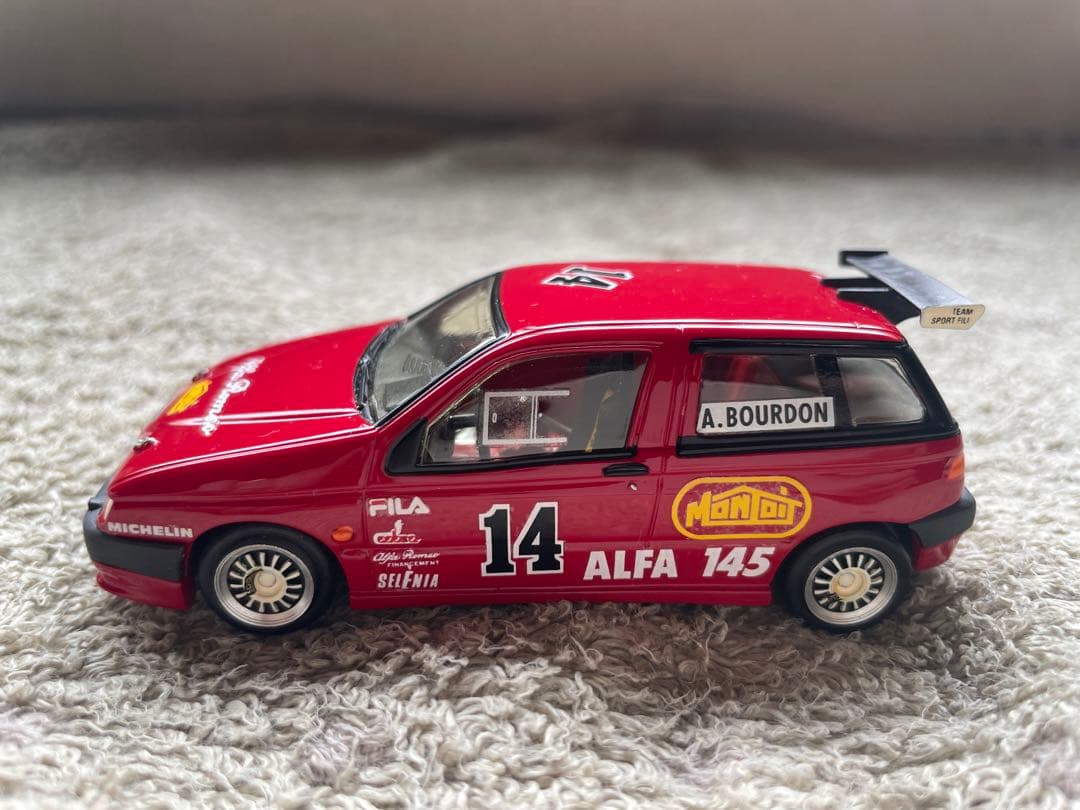 アルファロメオ 145 COUPE ALEZAN 1995 1/43 アルファロメオ 145 COUPE ALEZAN 1995 1/43 - メルカリ