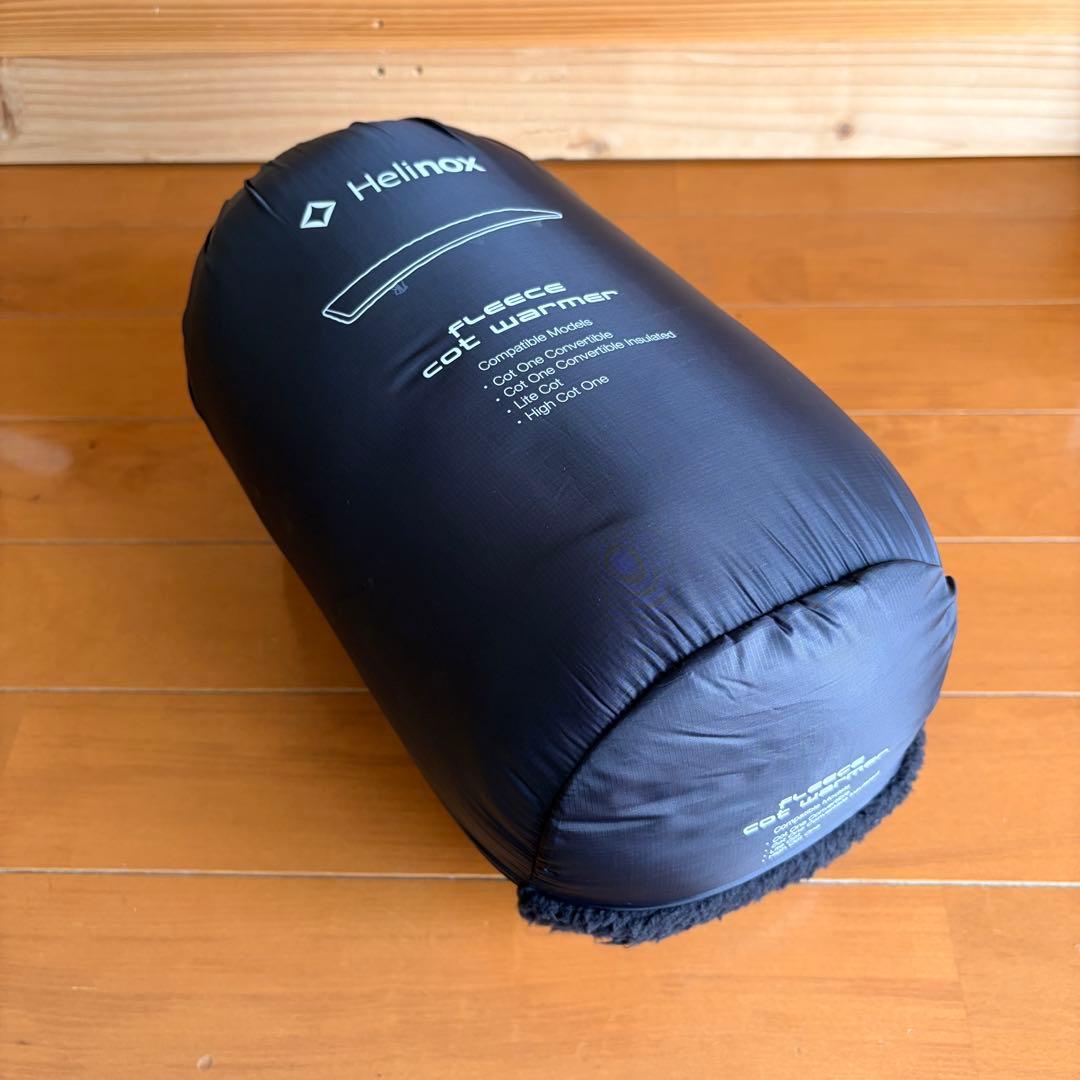 ヘリノックス フリース コット ウォーマー ブラック - メルカリ