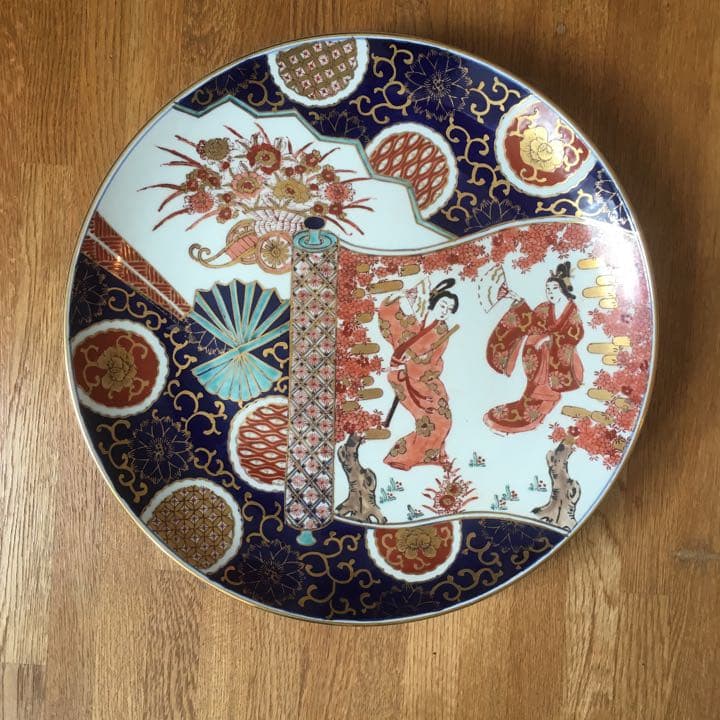 有田焼 秀峰作 美人大皿 有田焼 秀峰作 美人大皿 Yahoo!オークション - 有田焼 秀峰 作 飾皿 未