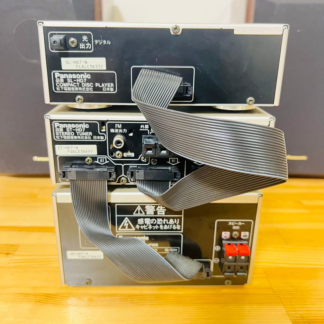 希少 Panasonic ミニコンポ SC-HD7 高音質のコンポ リモコン付 - メルカリ