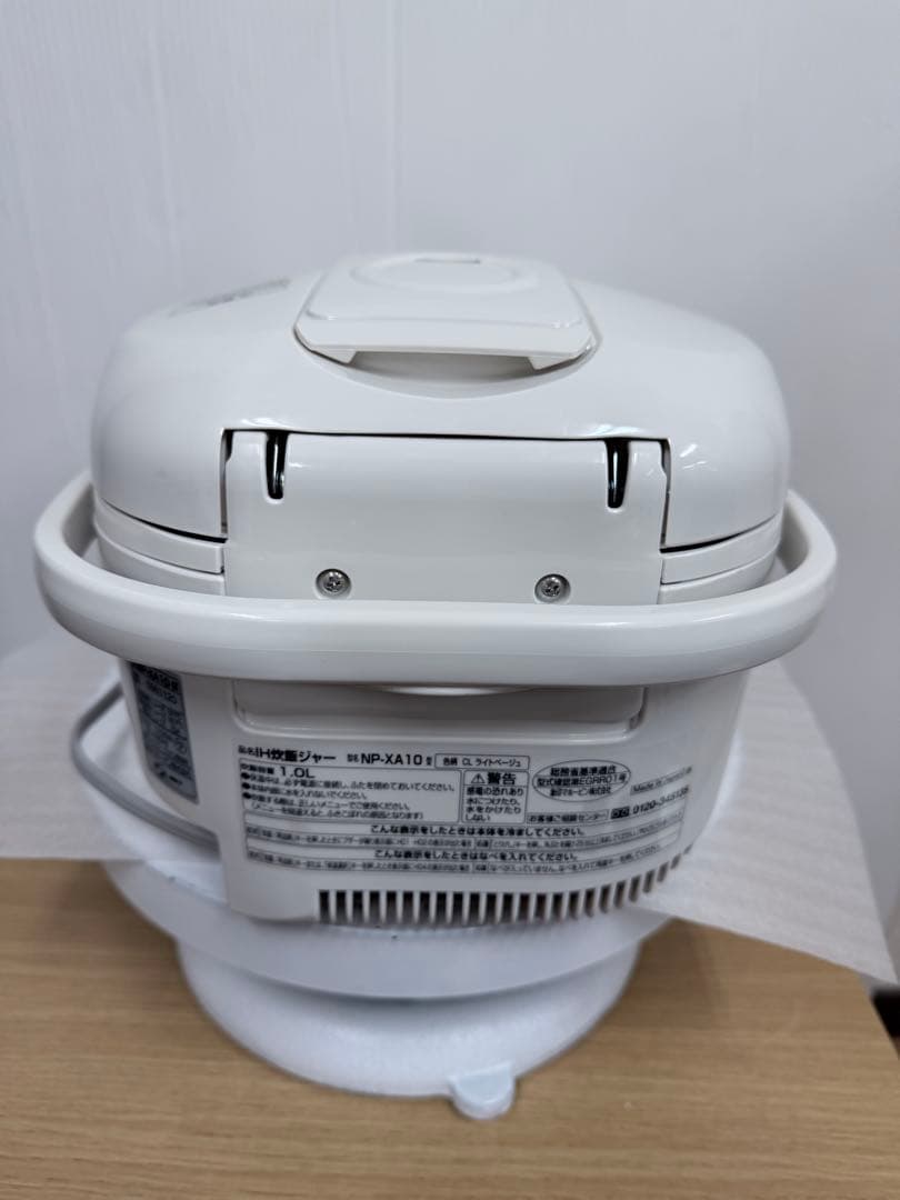 象印 IH炊飯器 NP-XA10（1.0L / 5.5合）2018年製
