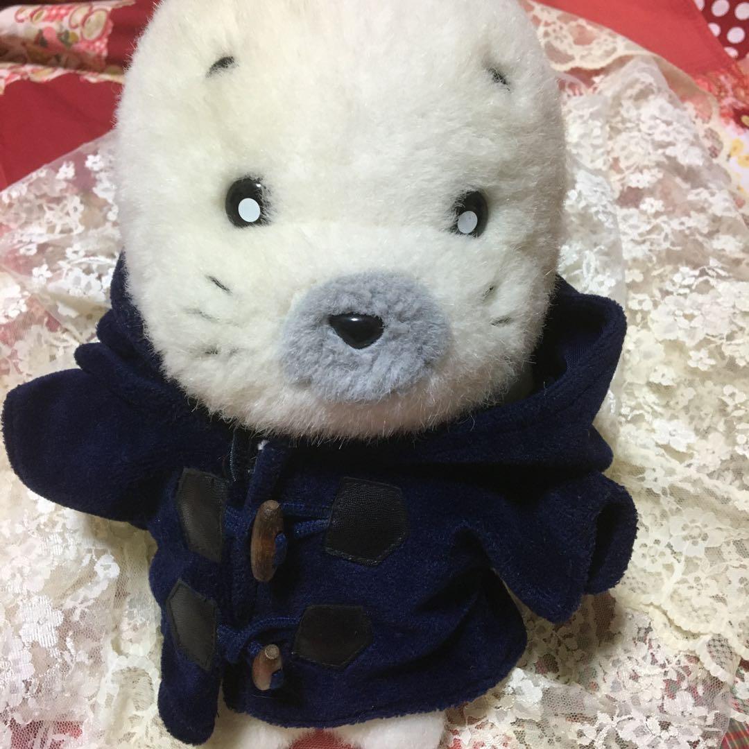 昭和レトロぬいぐるみ　少年アシベ　アザラシ　ゴマちゃん