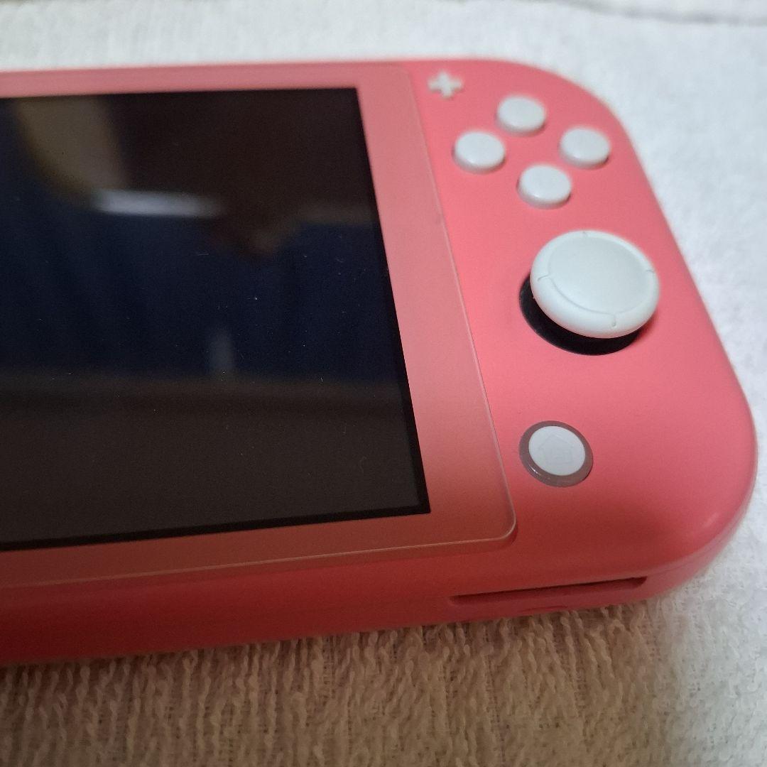 両方のスティックに難あり』任天堂Switch Lite コーラル 本体の通販
