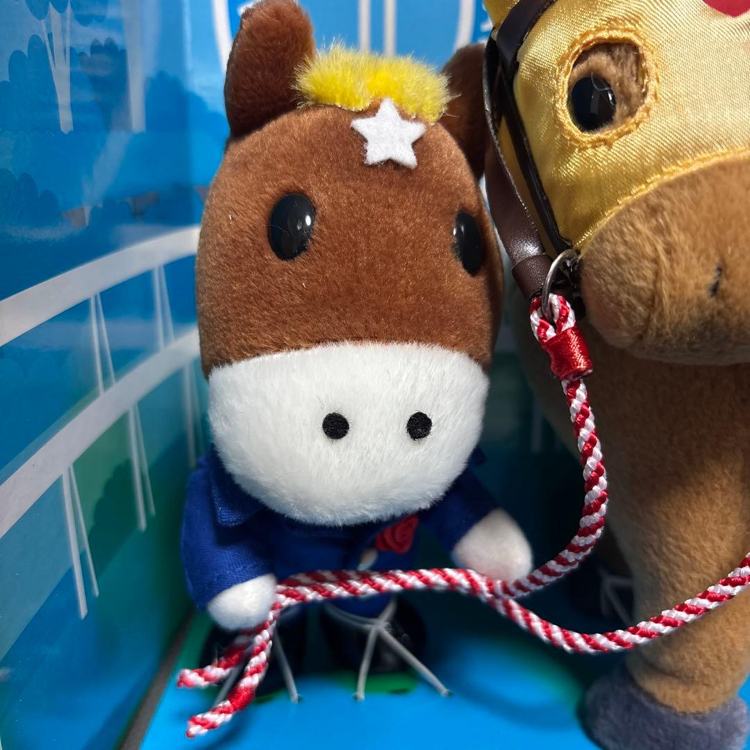 希少】JRA 50th ANNIVERSARY お馬deキティちゃんぬいぐるみ - メルカリ