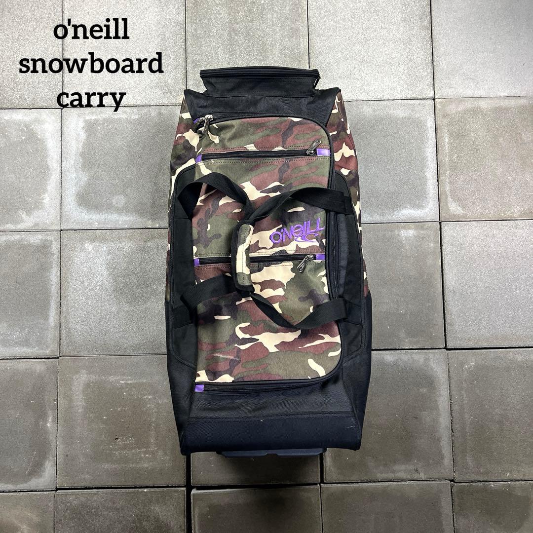 スノーボード o'neill board carry bag camo purple 2025 Smash Ops Lil' Guerrilla Hybrid Roller/Bat Pack Bag - Purple