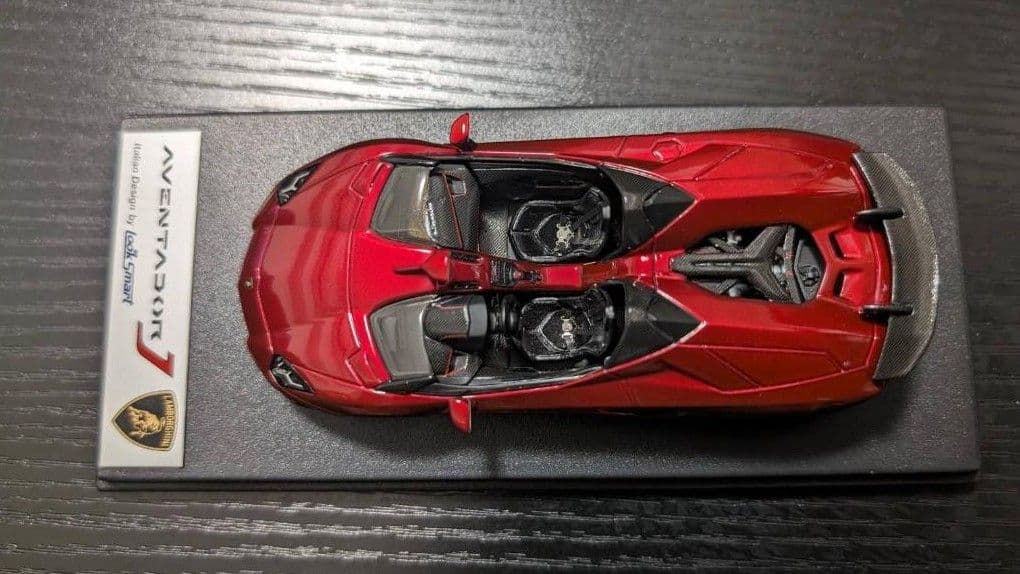 1/43 Looksmart ランボルギーニ Aventador J (Red) - メルカリ