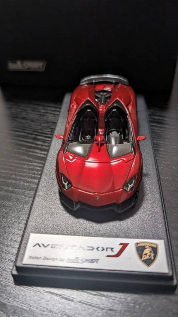 1/43 Looksmart ランボルギーニ Aventador J (Red) - メルカリ