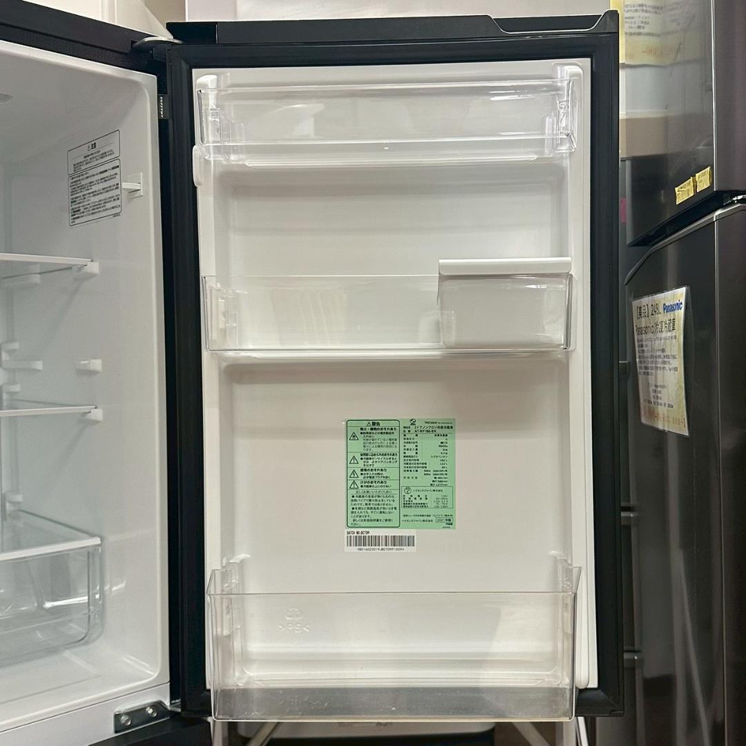 iΦ TAGlabel by amadana 冷凍冷蔵庫 AT-RF160-BK - メルカリ