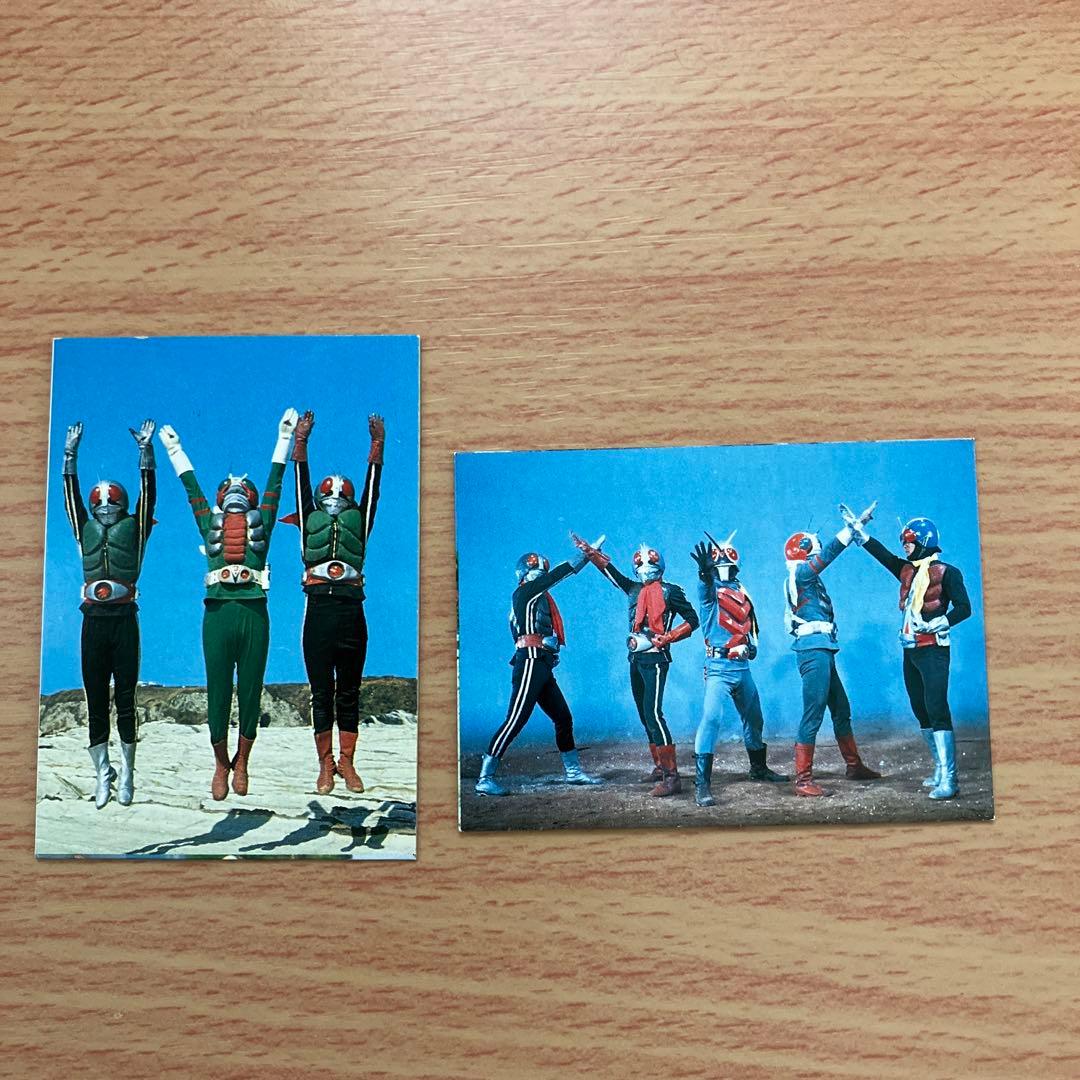 昭和レトロ★駄菓子屋★山勝★仮面ライダー ミニカード★No.241番No.247 昭和レトロ☆山勝☆仮面ライダー☆ミニカード☆駄菓子屋☆ - メルカリ