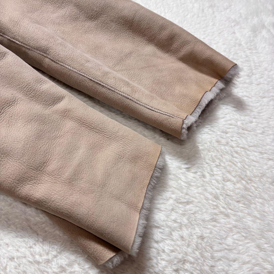 karl donoghue リバーシブル ムートンコート ラムレザー イギリス製