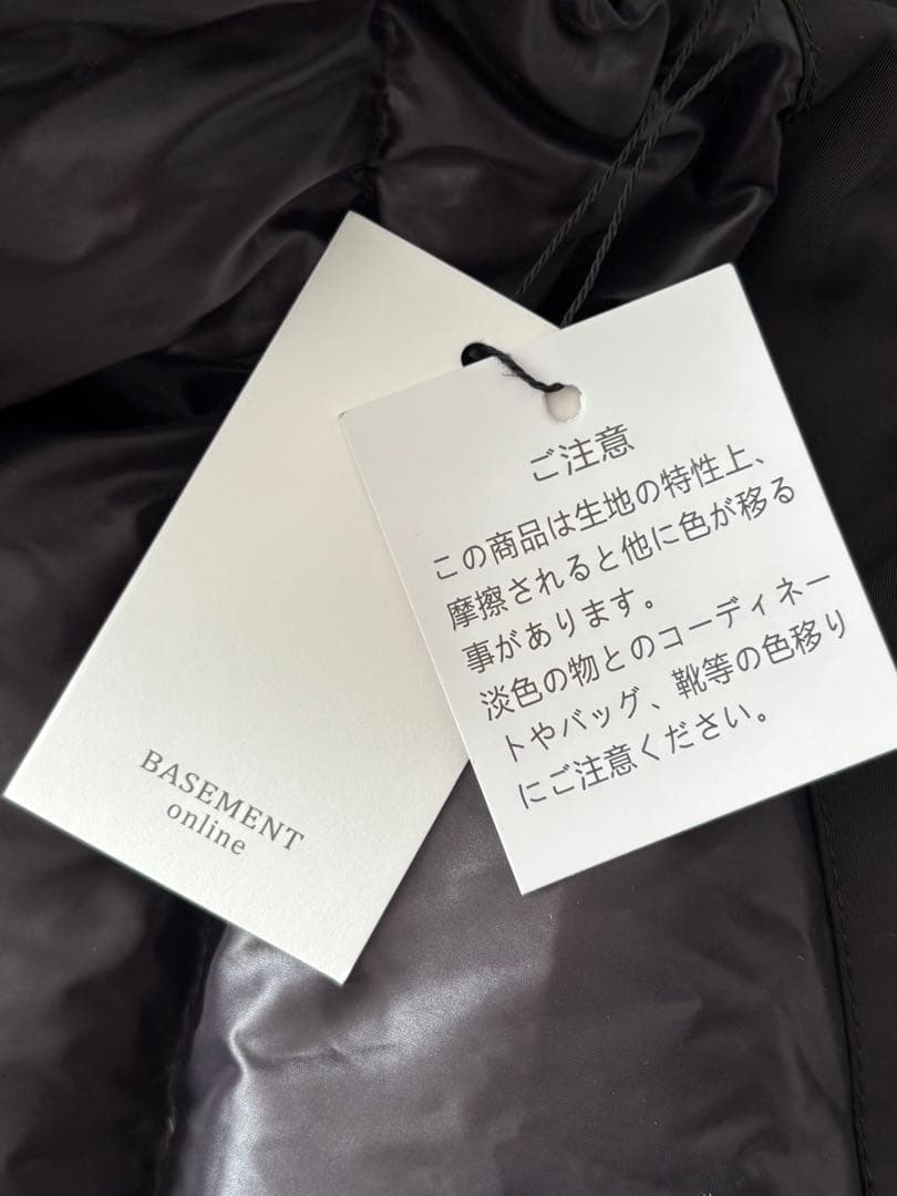 新品タグ付き【BASEMENT online】Aラインダウンコート Mサイズ - メルカリ