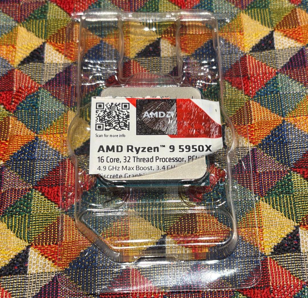 t*u様 AMD Ryzen 9 5950 X デスクトップCPU AMD Ryzen™ 9 5950X デスクトップ プロセッサ