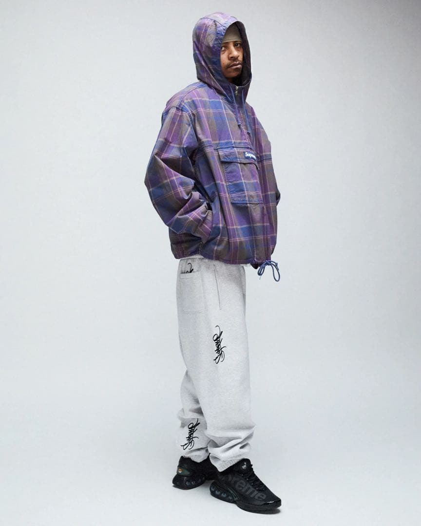 ジャケット・アウター Supreme Cotton Utility Anorak \"Plaid\"