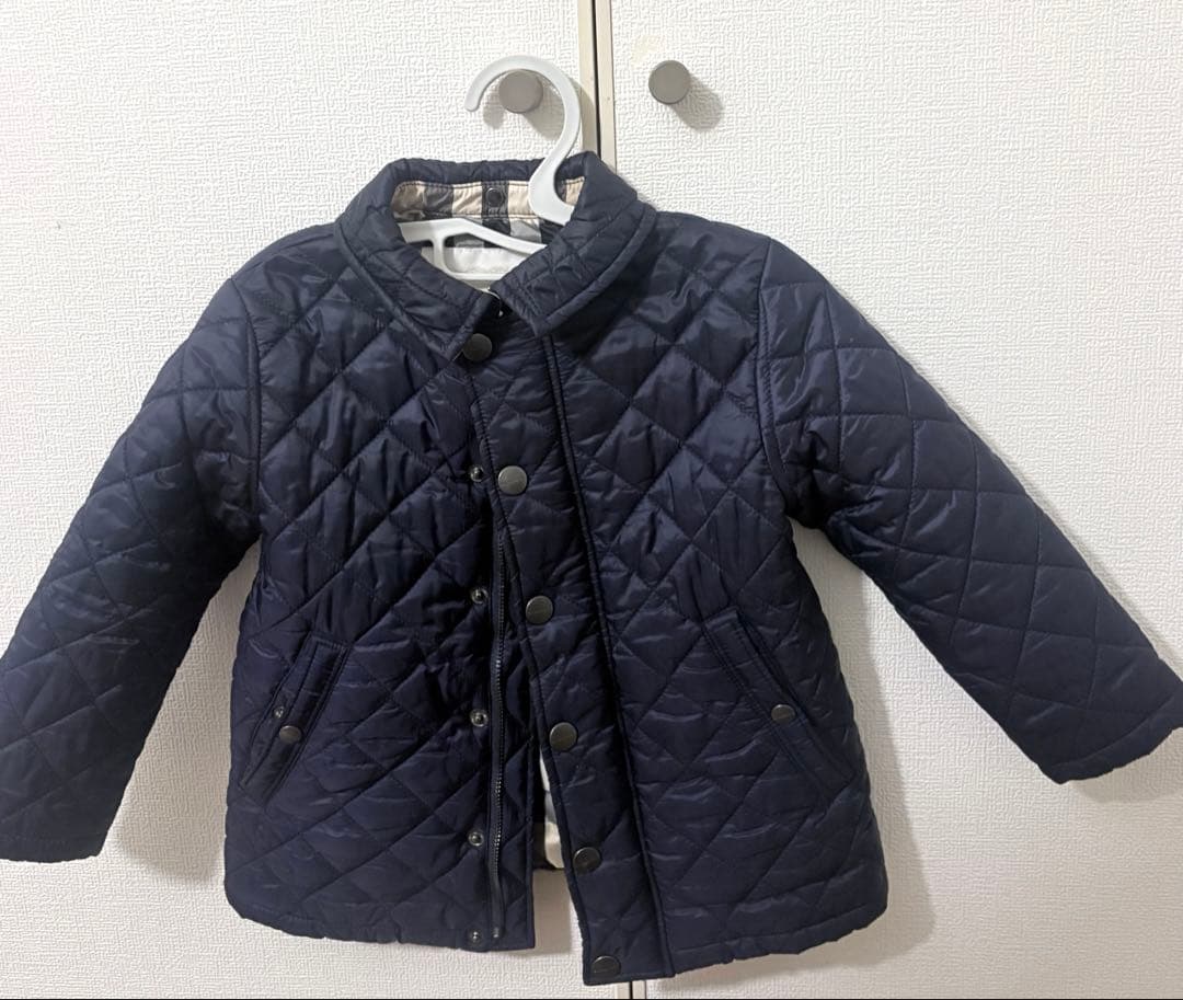 BURBERRY キッズ キルティングジャケット - メルカリ