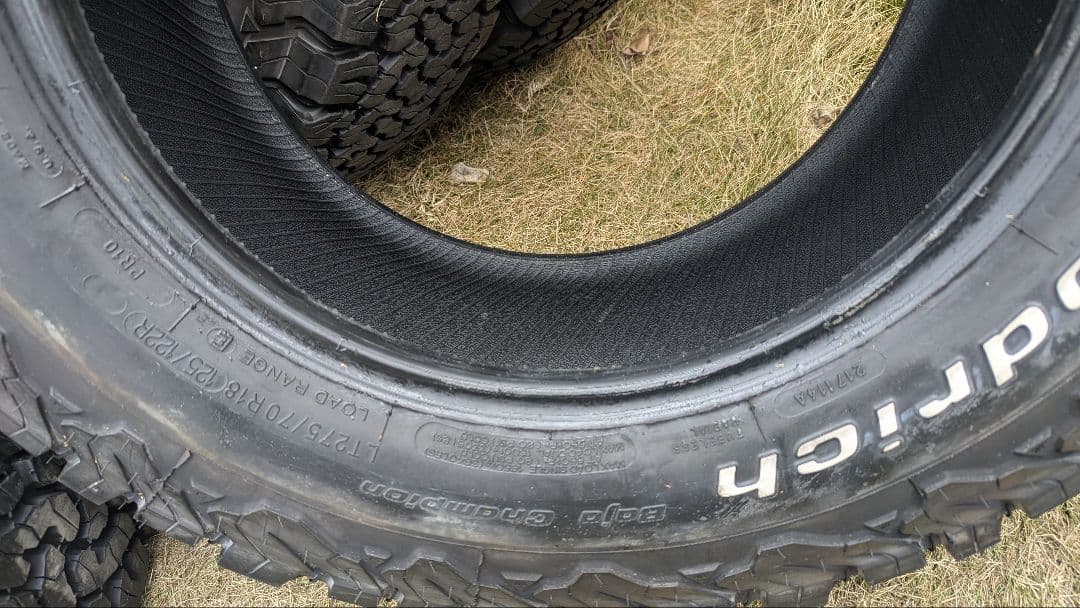 BFグッドリッジ　275/70/r18