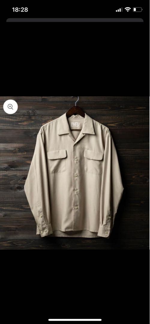 ✨ yu様用　PABLO VINCI Open collar shirt ✨ Open collar shirt ”white