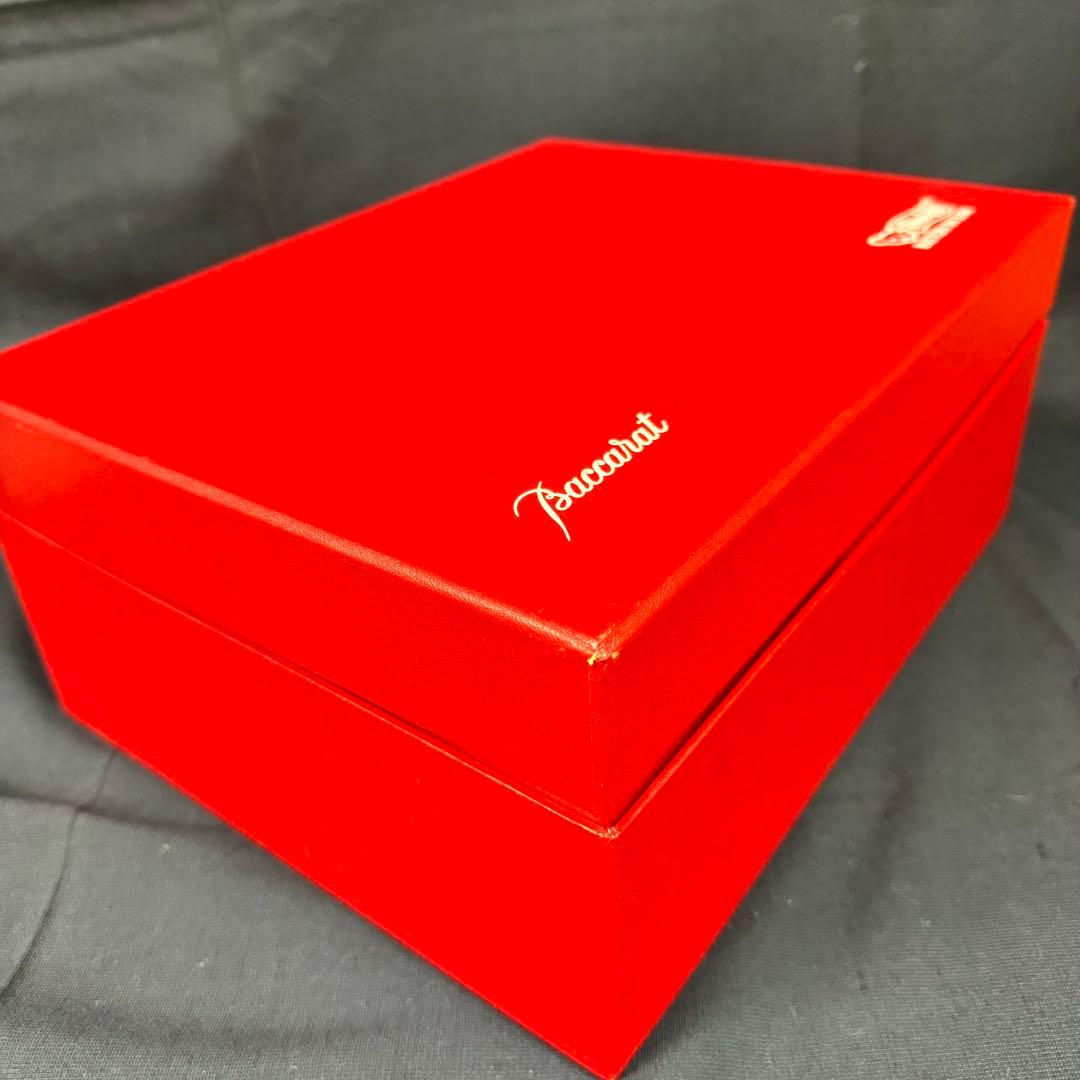 138-25 シュタイフ バカラ コラボ ペンダント付 テディベア ボルドー