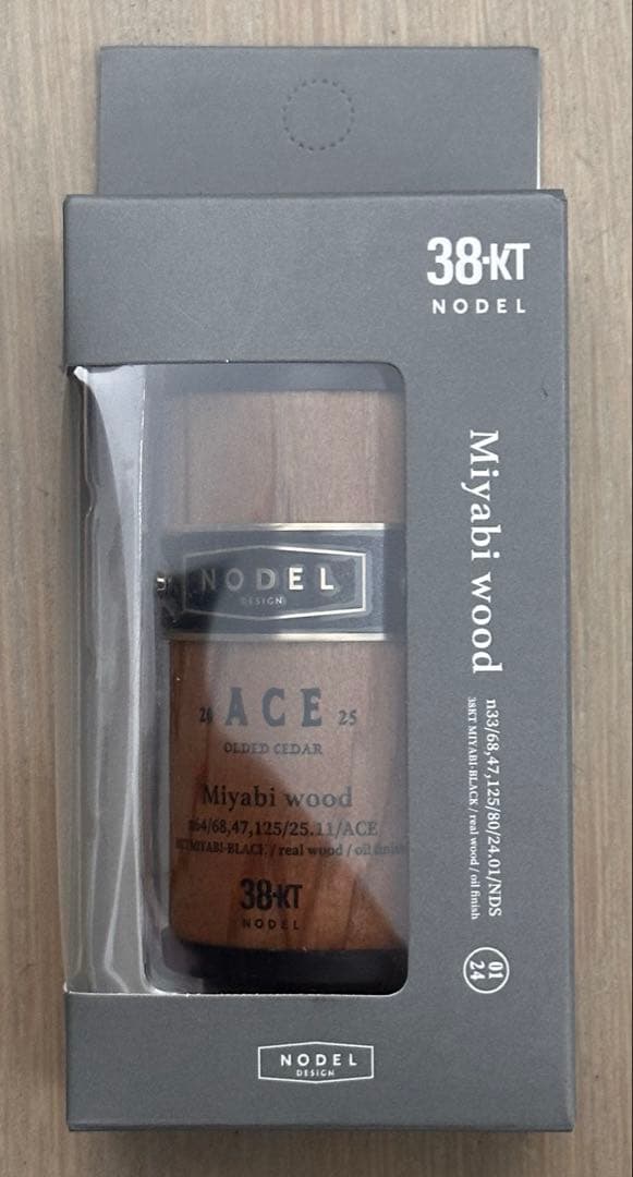 NODEL DESIGN Miyabi wood 38KT - メルカリ