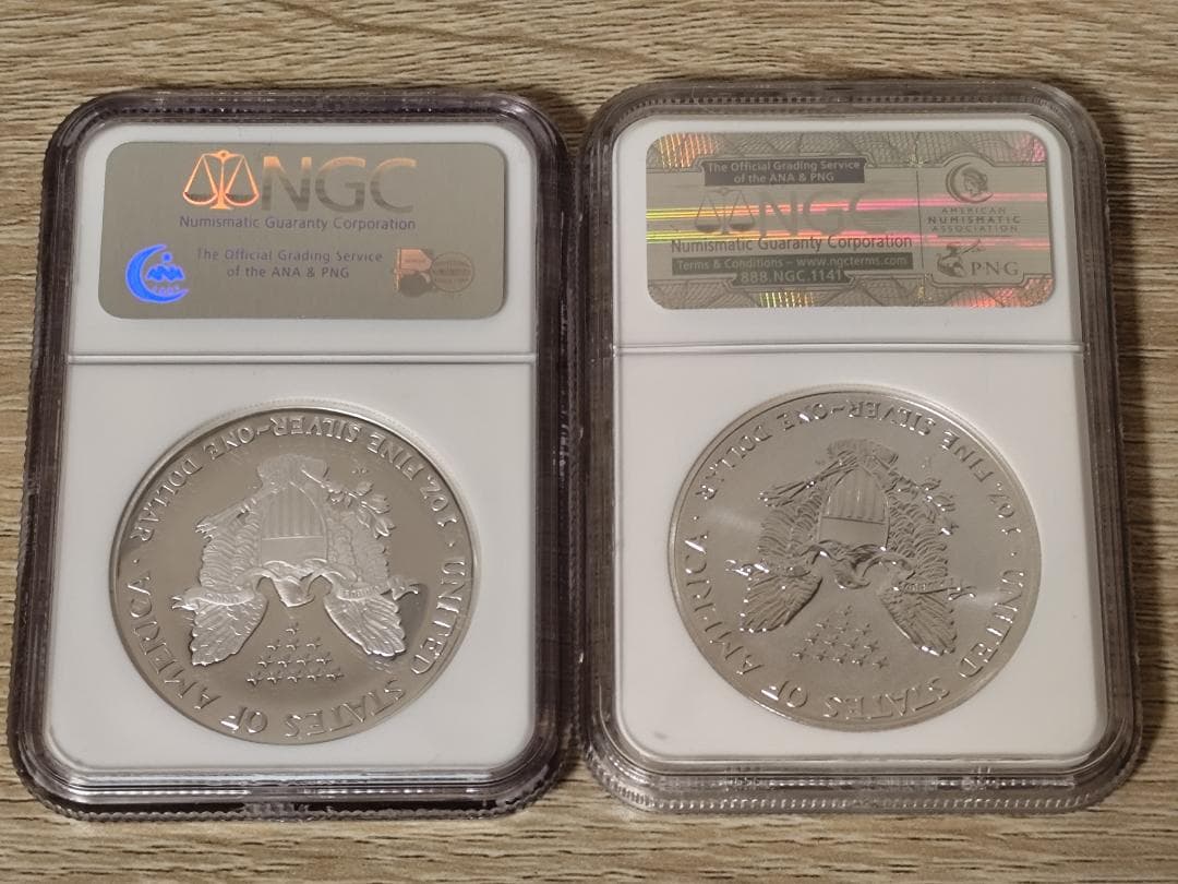 まーちゃん様専用 NGC PF70☆2006 アメリカ シルバー イーグル 銀貨