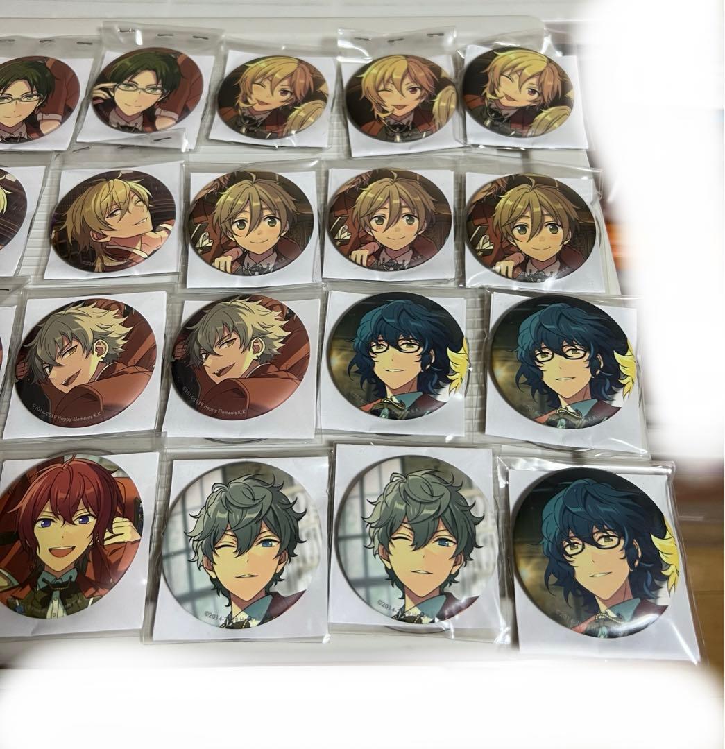 あんさんぶるスターズ！！ 5周年缶バッチ、朱桜司 、月永レオ