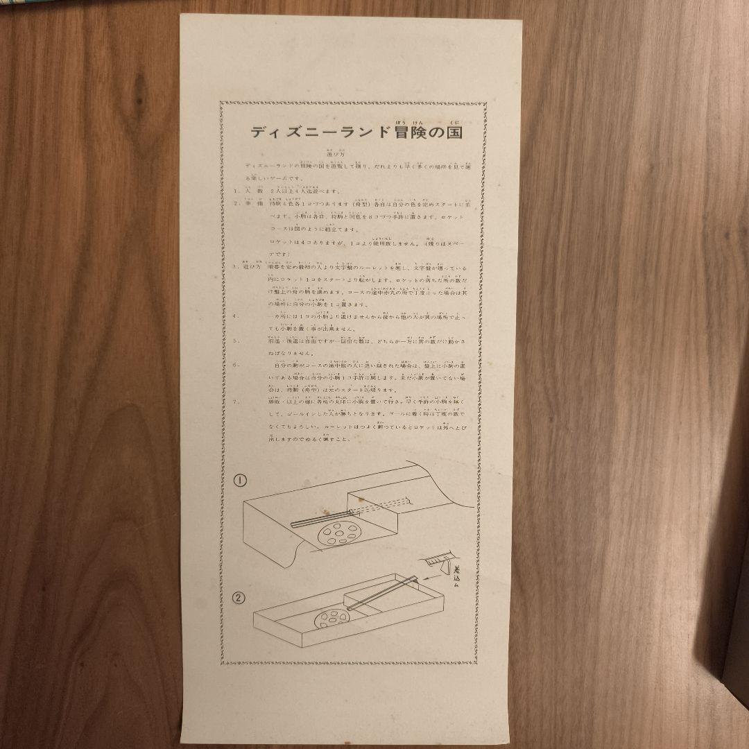 昭和レトロ　ディズニーランド冒険の国ゲーム