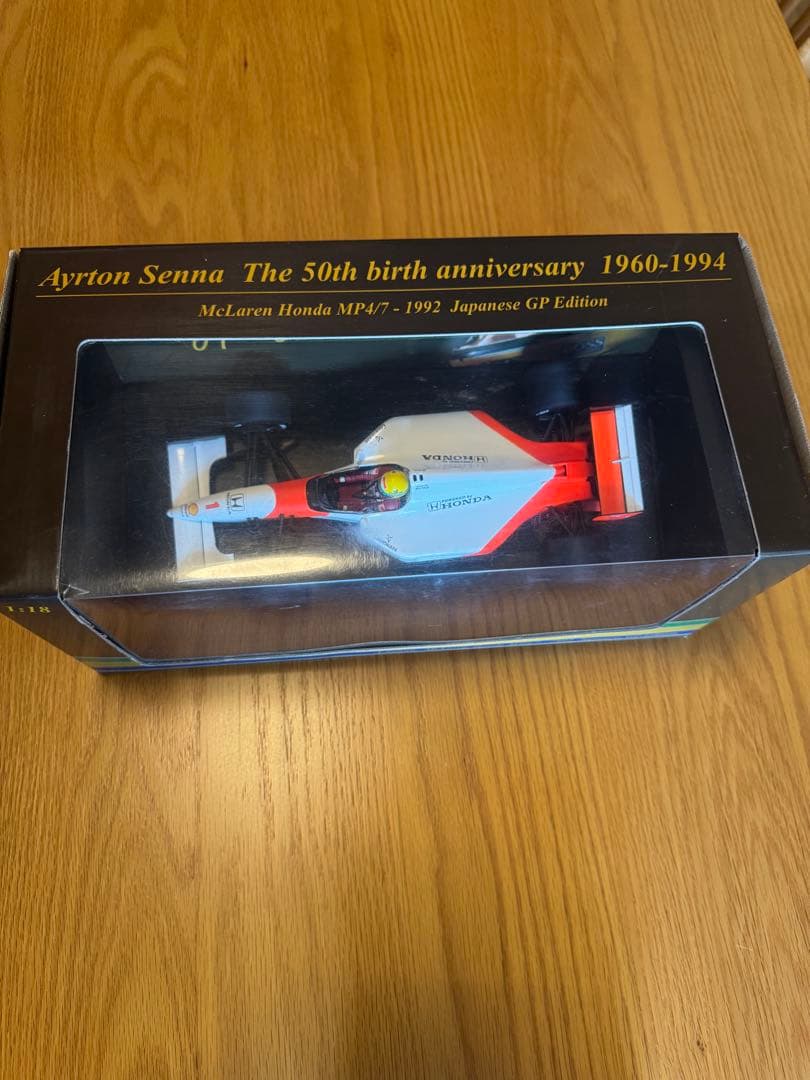 貴重　アイルトンセナ　マクラーレン 生誕50周年記念　限定品