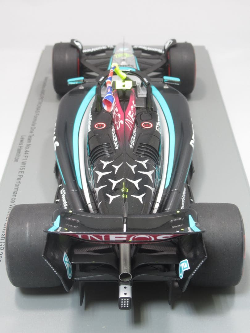 スパーク メルセデス W15 ハミルトン イギリスGP ウィナー 2024