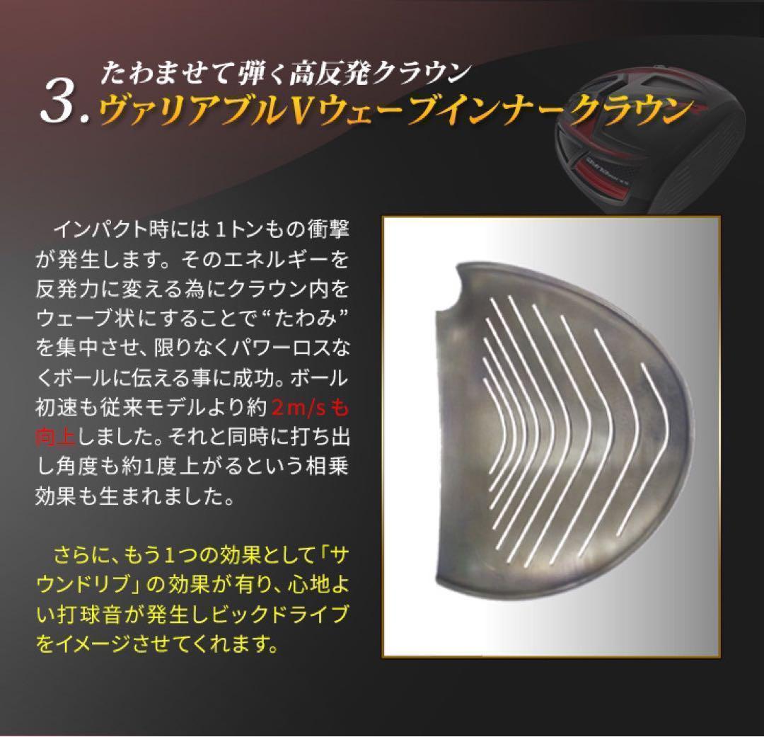 高反発加工 ドラコン最多勝利で ステルス シム2より飛ぶ! CBR ブラック