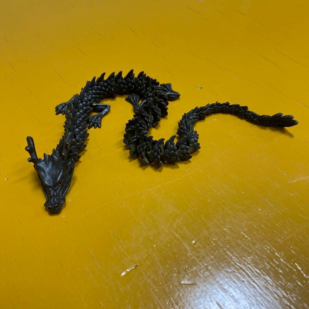 龍文堂　安ノ介　超絶技巧　精巧　龍　ドラゴン　約32cm