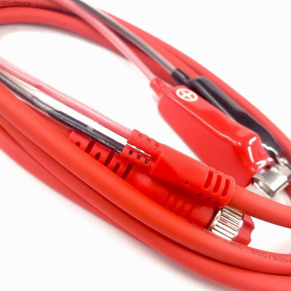 YU326赤 小2穴 ダイワ 電動リール用 高品質 互換品電源ケーブル 2.5m