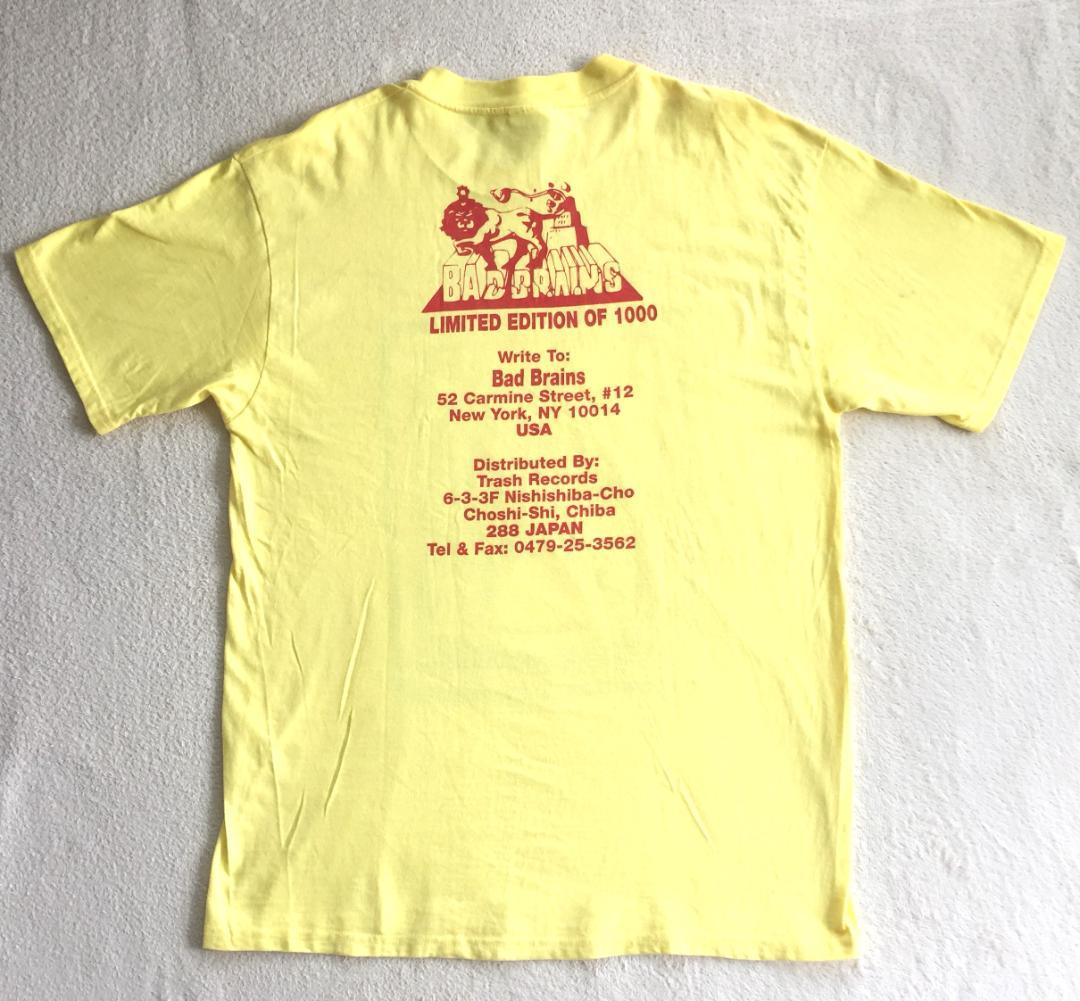 ビンテージ Bad Brains Tシャツ 95年製 1000枚限定