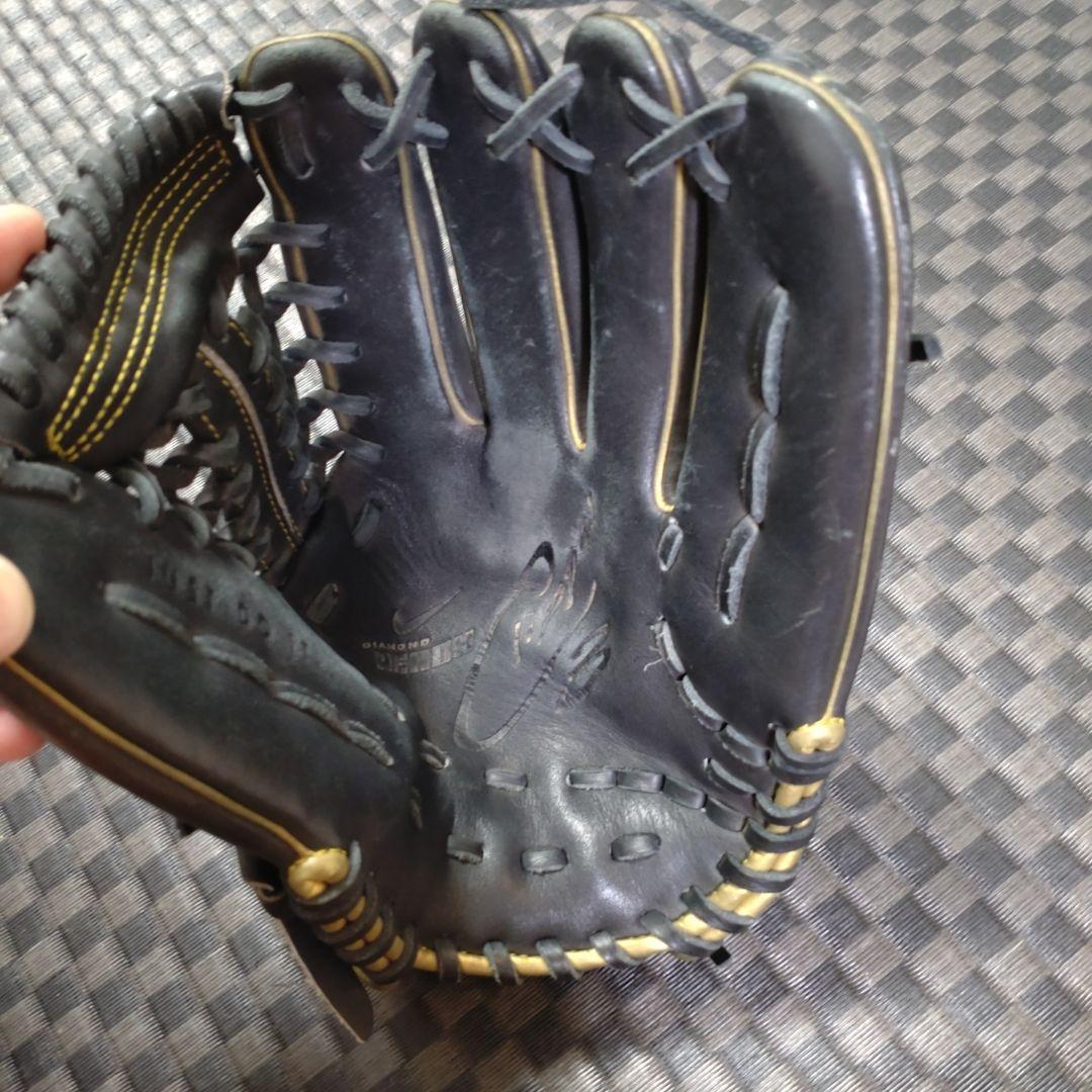 NIKE ナイキ 一般軟式グローブ 廃盤品！☆黒金 投手 内野手 - メルカリ