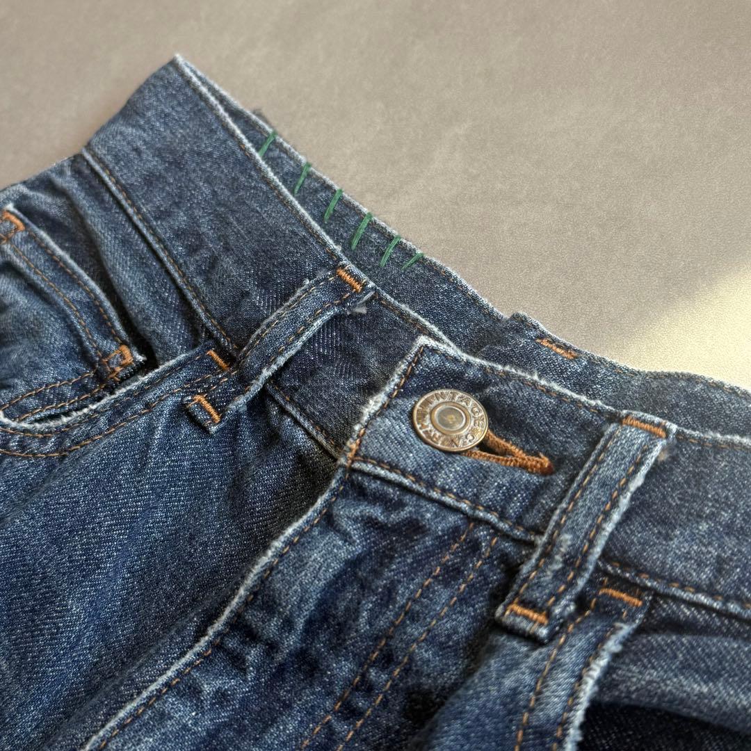 2024✨️】RH オーガニックコットン デニムパンツ ダメージ加工 ブルー