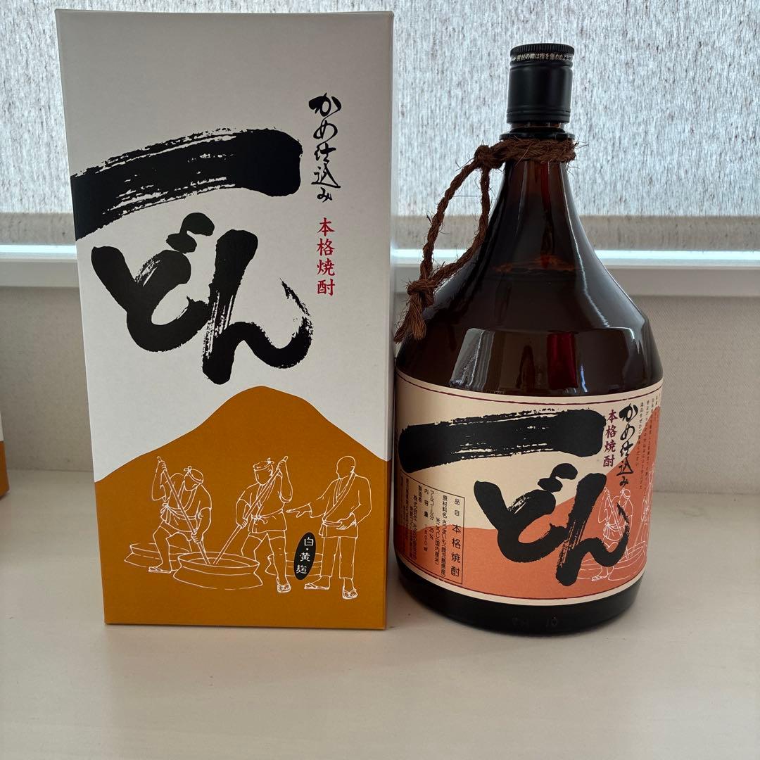 新品/2026年購入】一どん 本格焼酎 1800ml - メルカリ