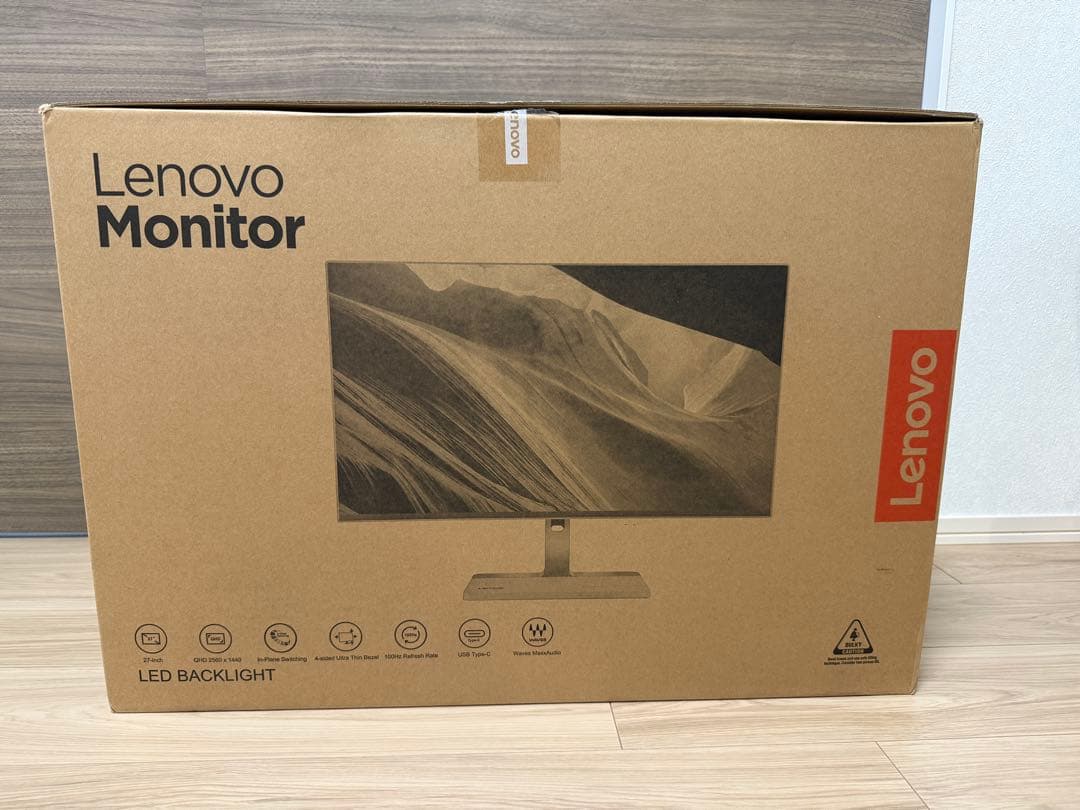 中古美品】Lenovo L27h-4A 27インチ QHDモニター - メルカリ