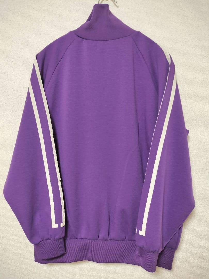 [Alexandros] パープル トラックジャケット S ショップバッグ付き