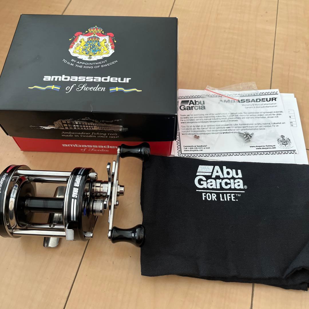 Ambassadeur 6500 Striper Black ストライパー Ambassadeur 4500/4501/5500/5501/6500/6501 Striper Black｜AbuGarcia