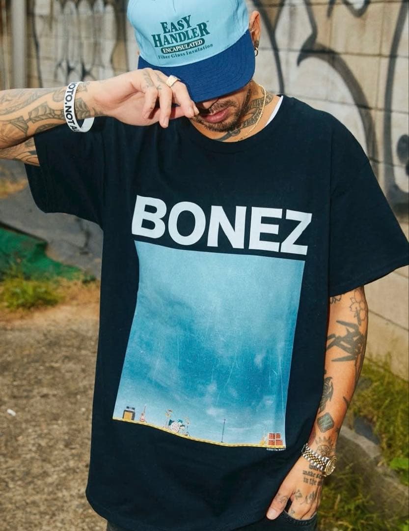 【新品】the BONEZ ツアーTシャツ Lサイズ　黒
