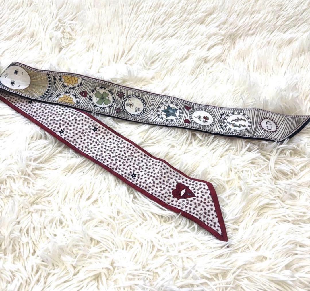 め*。様 ディオール　スカーフ《Le Soleil 》ミッツァ タロット柄