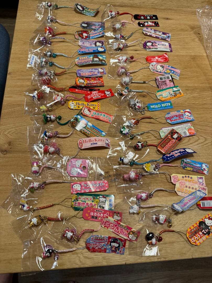 T*a様 ハローキティ 根付セット ３８＋1 ご当地限定品多数　おまけ付き kt01-341401-01.jpg