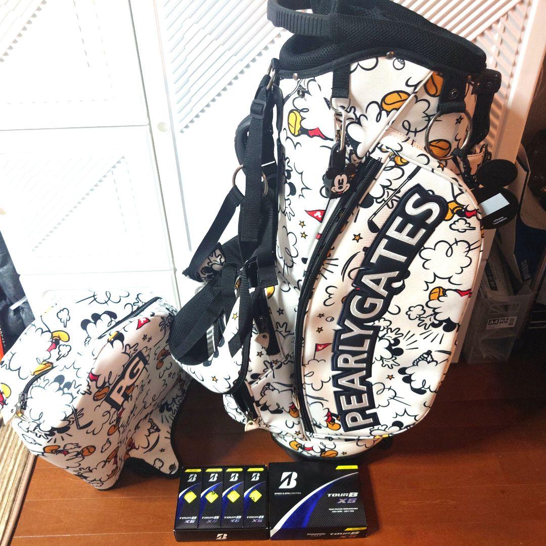 PEARLY GATES キャディバッグ PEARLY GATES（パーリーゲイツ） ゴルフ 「PEARLY GATES」PG is PG