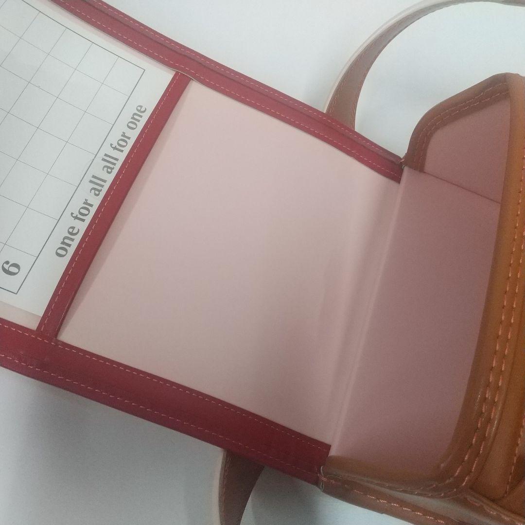 未使用品】トヤマかばん店 牛革ボルサ ランドセル キャメル/レッド ピンク