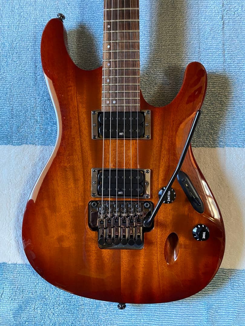 Ibanez s520 light violin sunburst 美品