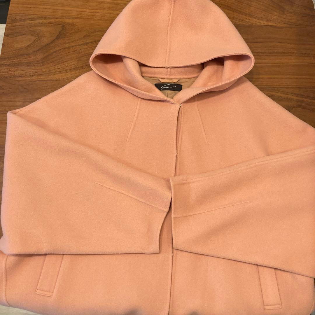 ショートフーディオーバーコート スタニングルアー - メルカリ